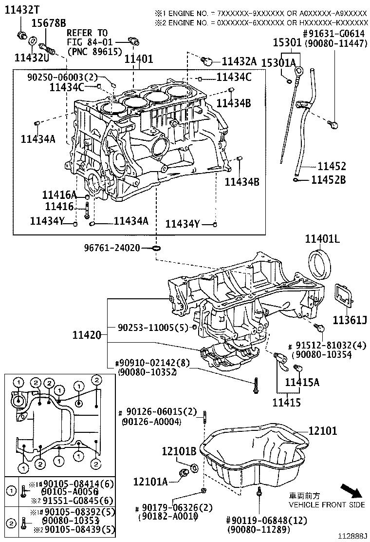 Toyota Solara Pin - 9025008074 