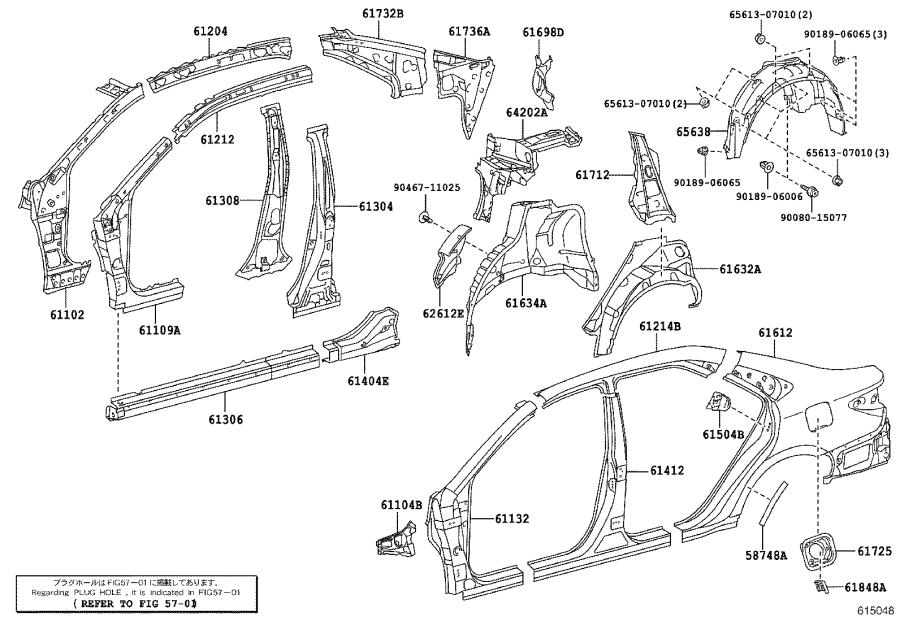 2015 Toyota Camry Body Parts