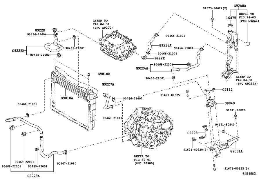 Toyota Prius Hose, Inverter Cooling, No. 3. Electrical - G922747020 ...