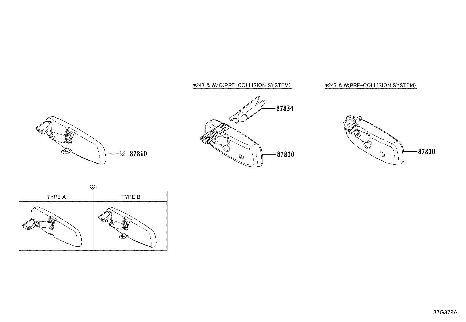 8791006800 - Toyota Door Mirror (Right). MURAKAMI, Electrical, AXVA ...