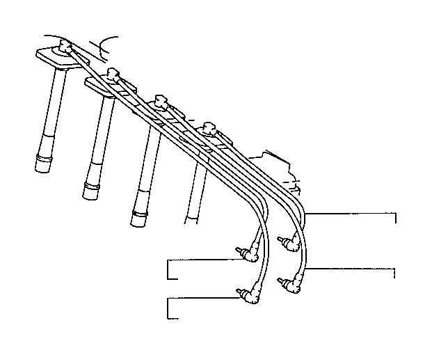 Toyota Camry Spark Plug Wire. Cord, Spark Plug RESISTIVE, NO.4 - 9091915549 | Toyota South ...